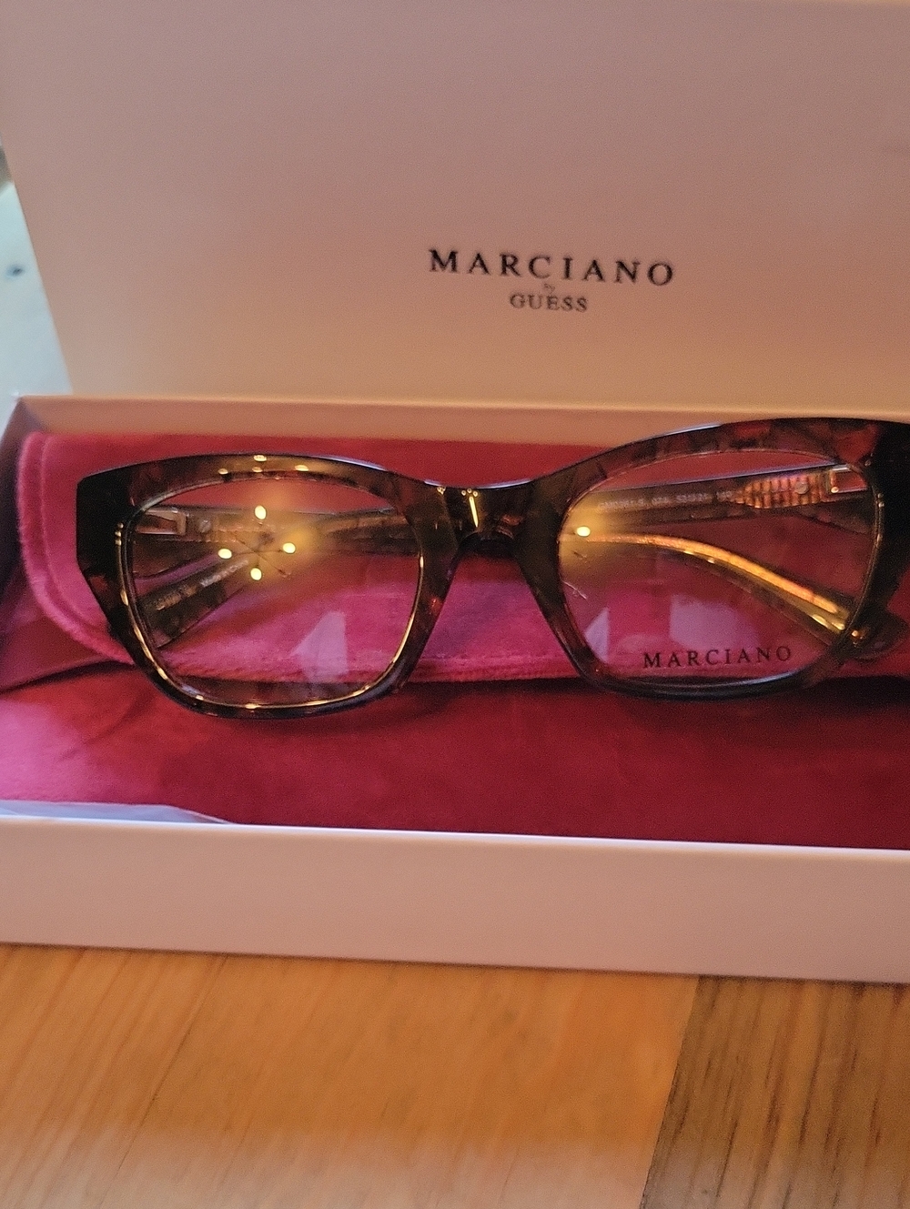 Guess Marciano Women's Tortoiseshell Glasses - Brown